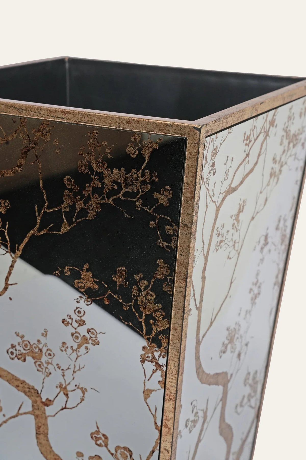 Blossom Branch Waste Bin / indoor planter