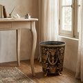 Pre-order : The Milanese Grandeur Waste Gallery – Hand-Painted Ornate Bin