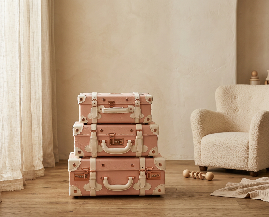 Bellamy trunk trio - blush