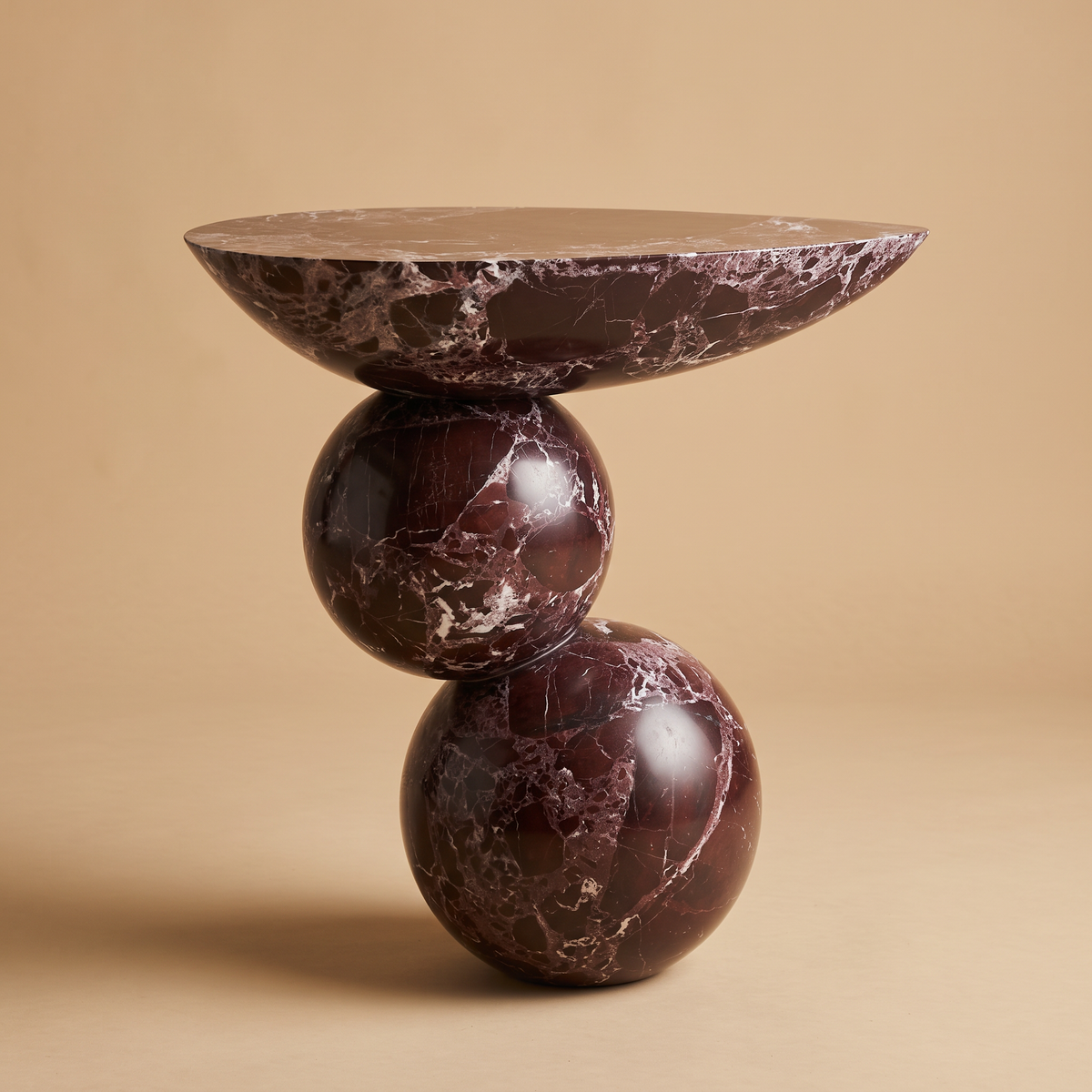 The Sfera Marble Side Table