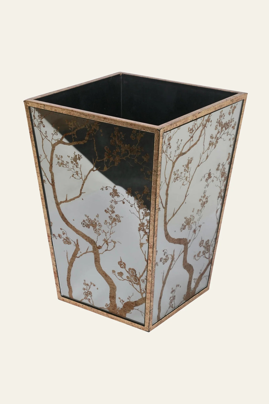 Blossom Branch Waste Bin / indoor planter