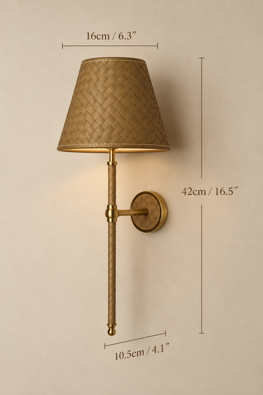 The Siena Wireless Sconce