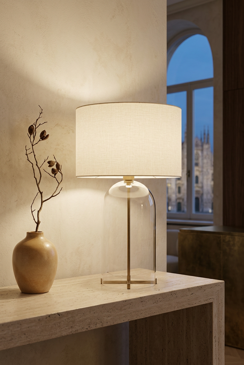Aurora Column Table Lamp