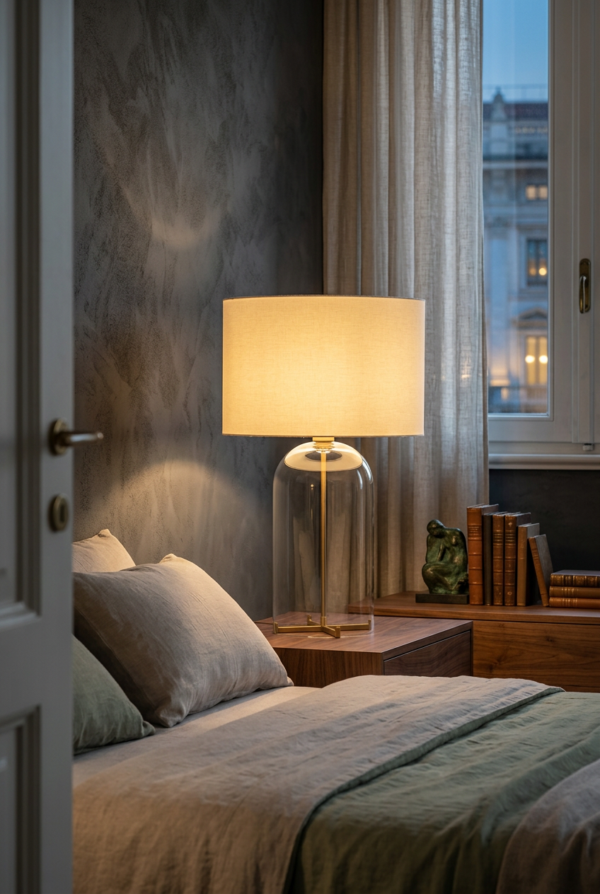 Aurora Column Table Lamp