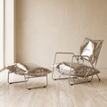 The Solenne Chair & footstool set