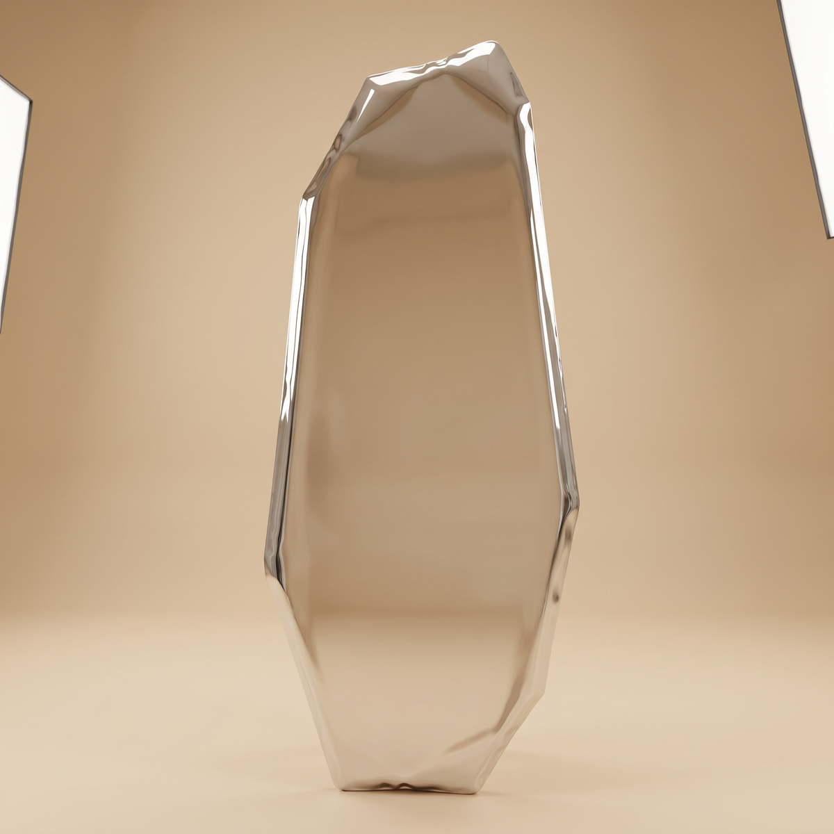 Odina Silver Mirror - Large