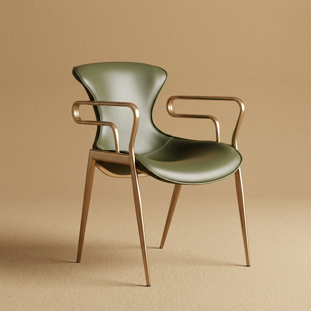 The Oliva Saddle Chair