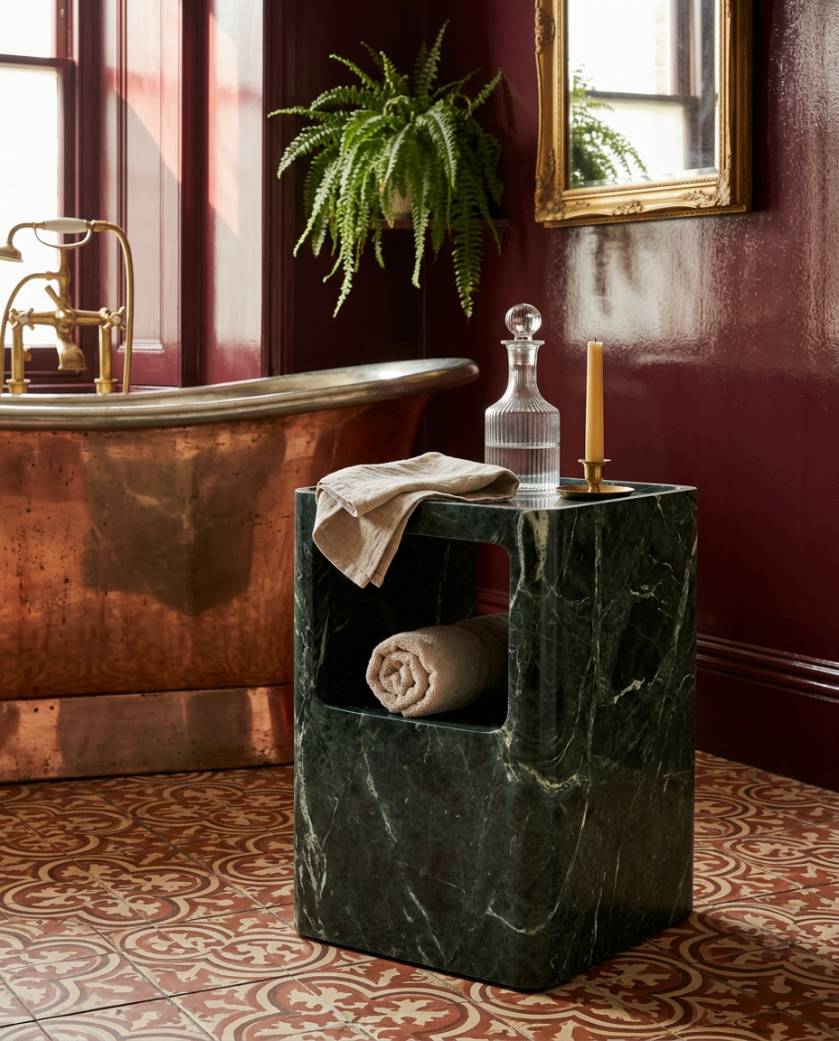Bosco Marble Side Table