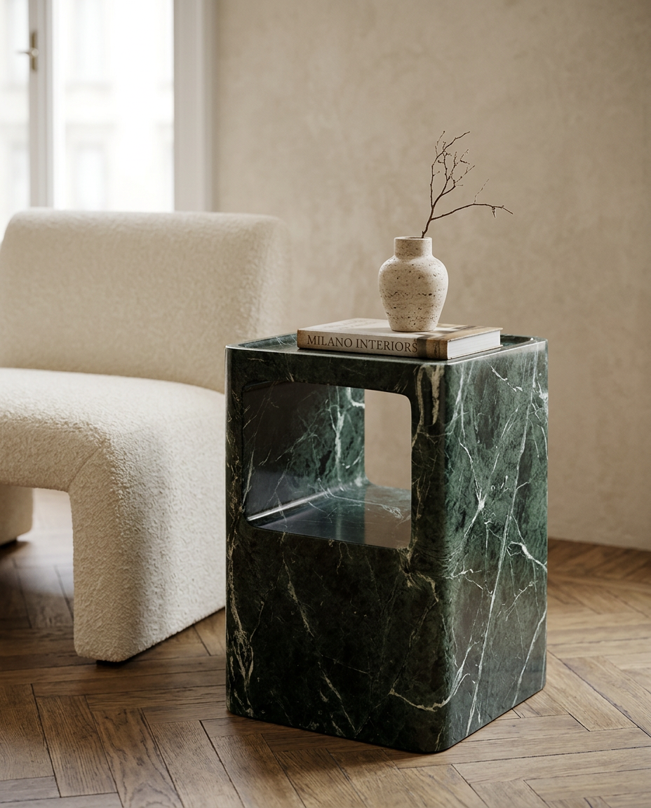 Bosco Marble Side Table
