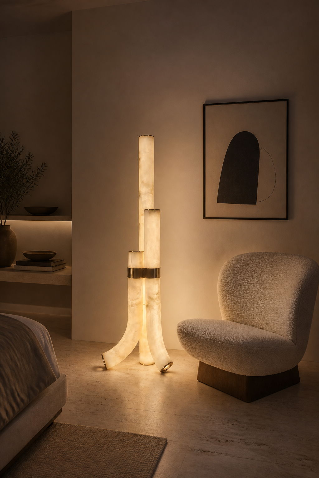 Auraflume floor lamp