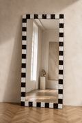 The Checkmate Grand Floor Mirror