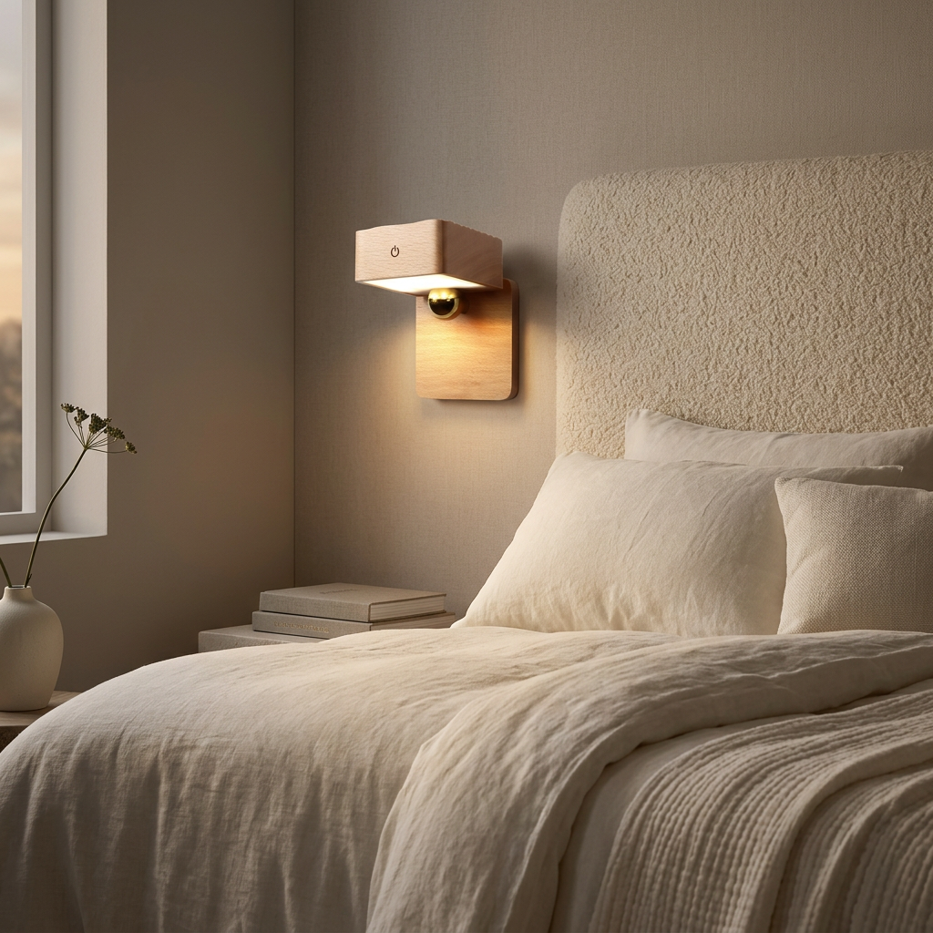 The Onda Wireless wall light - beige