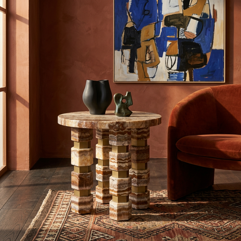 Strata End Table