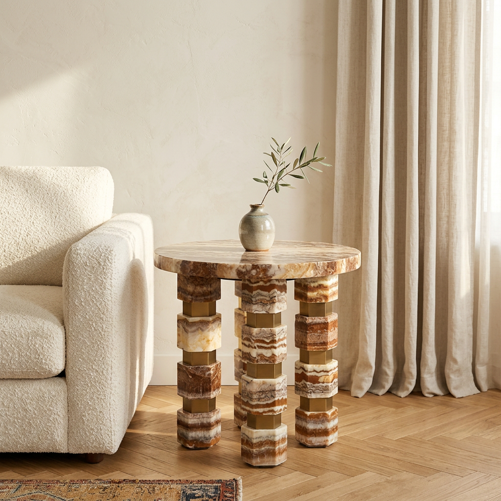Strata End Table