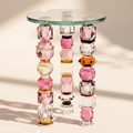 The Prismatic Crystal Side Table
