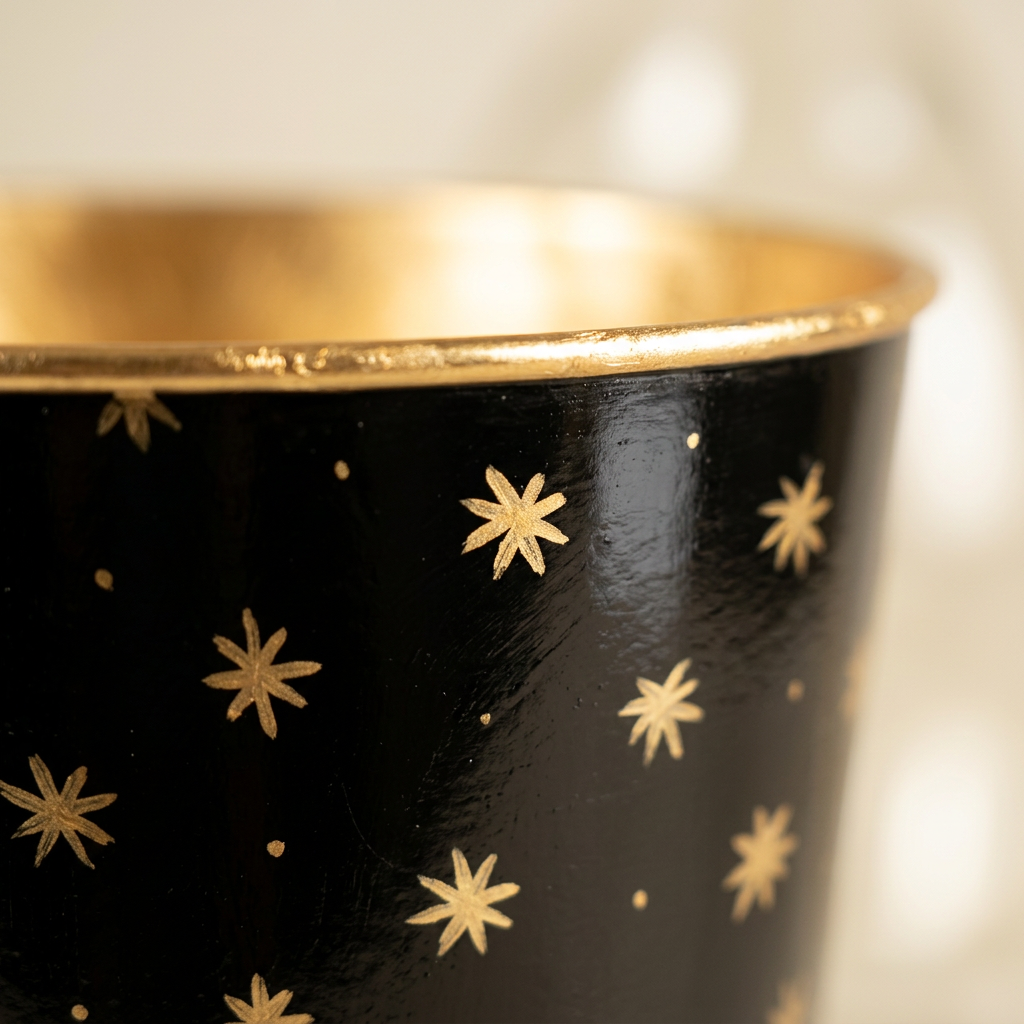 Celestial Star Waste Bin / indoor planter
