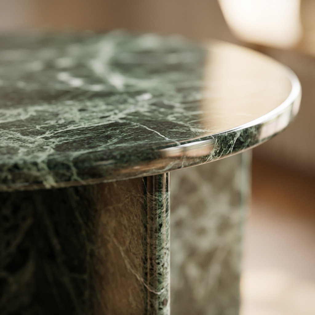 Verde Marble Side Table